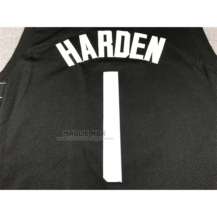 Maglia
 James Harden NO 1 Los Angeles Clippers Statement 2021-22 Nero
